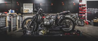 Гараж для мотоцикла: материалы, строительство своими руками фото