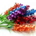 гиацинты из бумаги своими руками