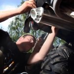 Глушитель квадроцикла: тюнинг своими руками