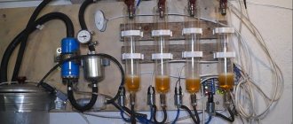 Готовый стенд для промывки форсунок