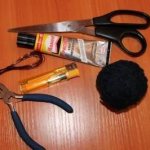 Канзаши из атласных лент для начинающих: грациозный лебедь и милая заколка