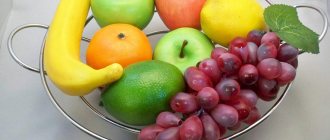 композиция из фруктов
