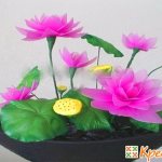 Мастер класс цветы из капрона