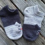 Носки с рисунком «котики»