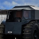 Новый вездеход бортоповоротный