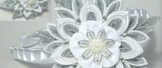Ободки из лент своими руками: схемы для начинающих