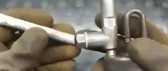 Переделка паяльной лампы под газ