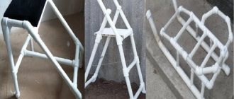 Поделки из пластиковых труб