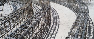 полукруглые каркасы из арматуры