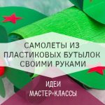 Самолет из пластиковых бутылок
