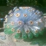 Шар из пластиковых бутылок