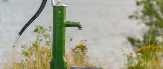 Водяной насос ручного типа